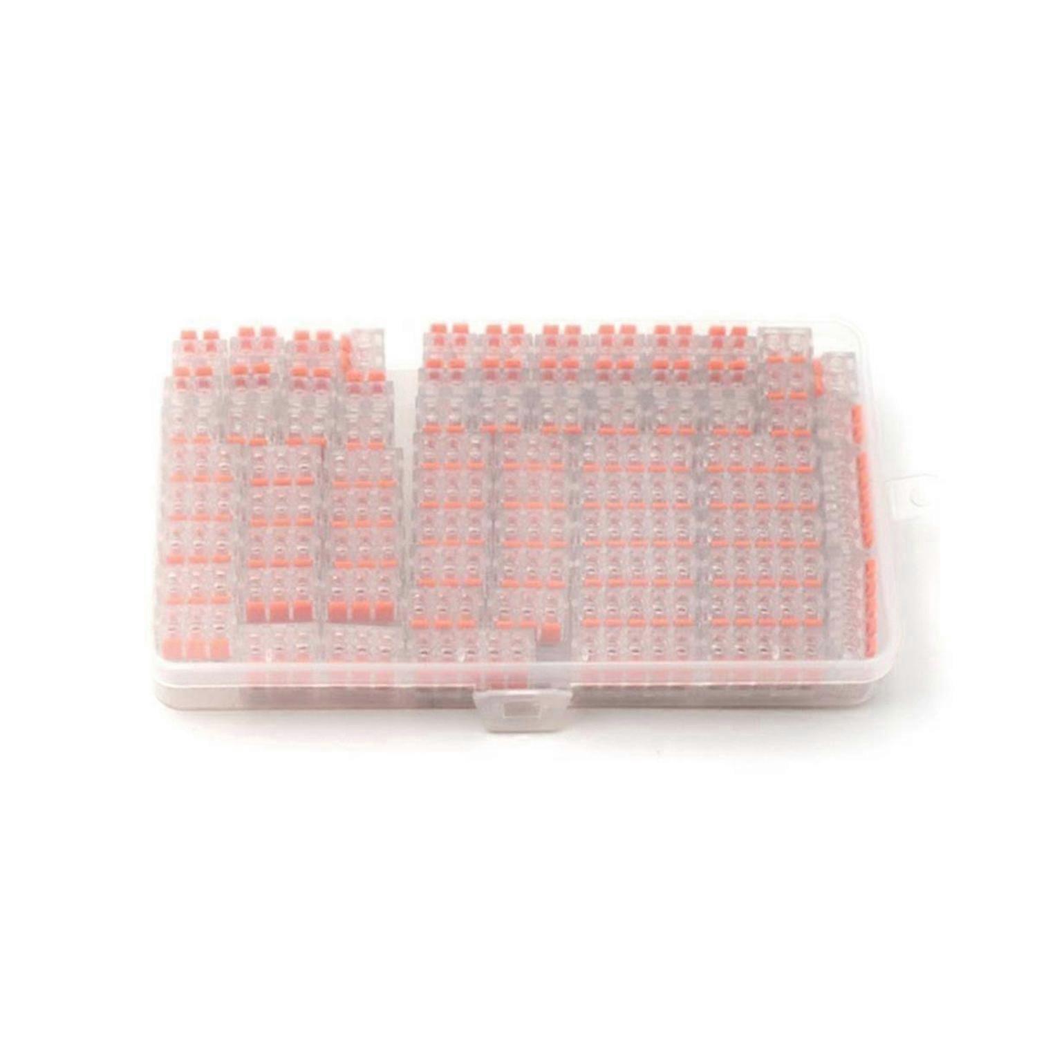 75Pcs Box Electrical Lever Wire Connectors Mini Quick Wire Terminal Connector 2 Port 3 Port 5 Port Electric Cable Clamp