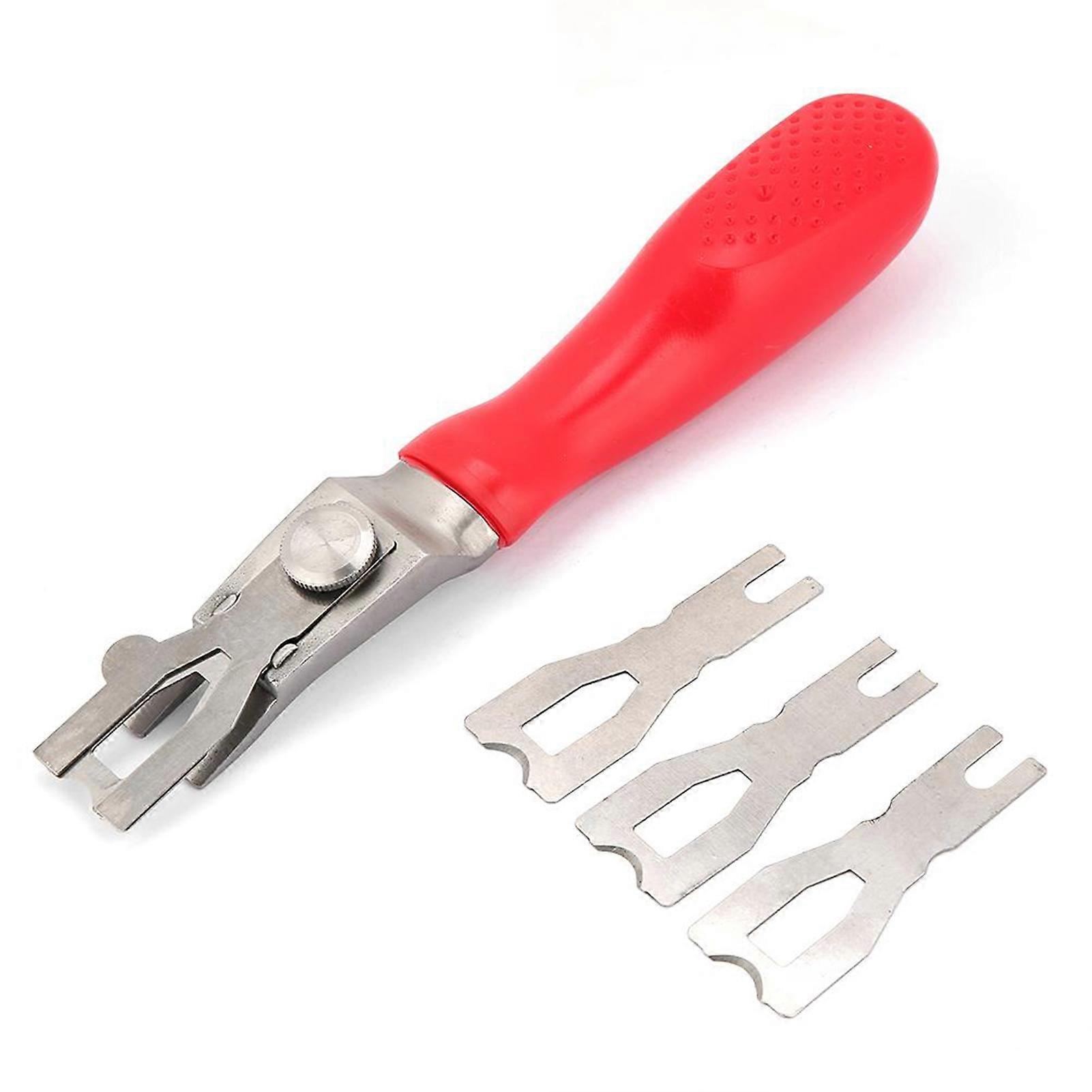 PVC Vinyl Floor Cutting Kit, 3 Blade Floor Cutting Tool