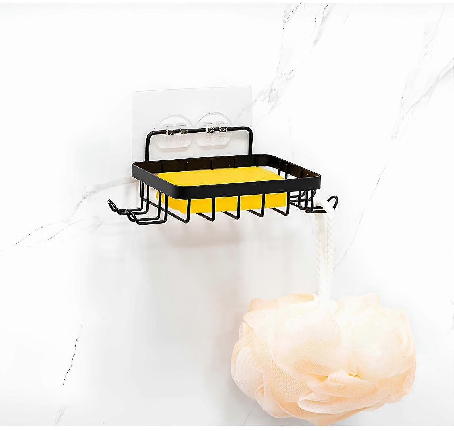 Easy Installation Soap Dish for Wall Mounted Placement, Modern Appearance Elevates Your Space While Providing Self Draining Functionality For Kitchen