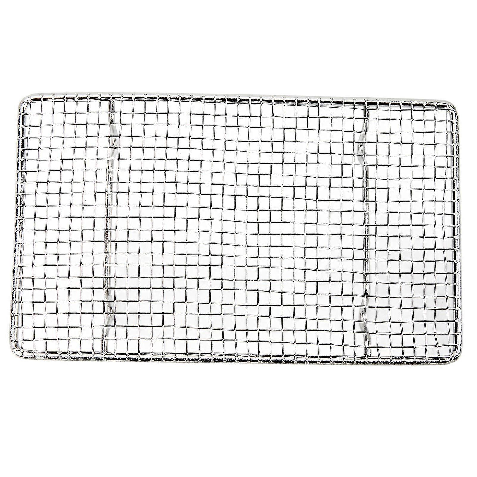 Grill Grate Dishwasher Safe Rectangular Rust Proof Stainless Steel Grill Mesh Rack for Barbecue Baking 2025