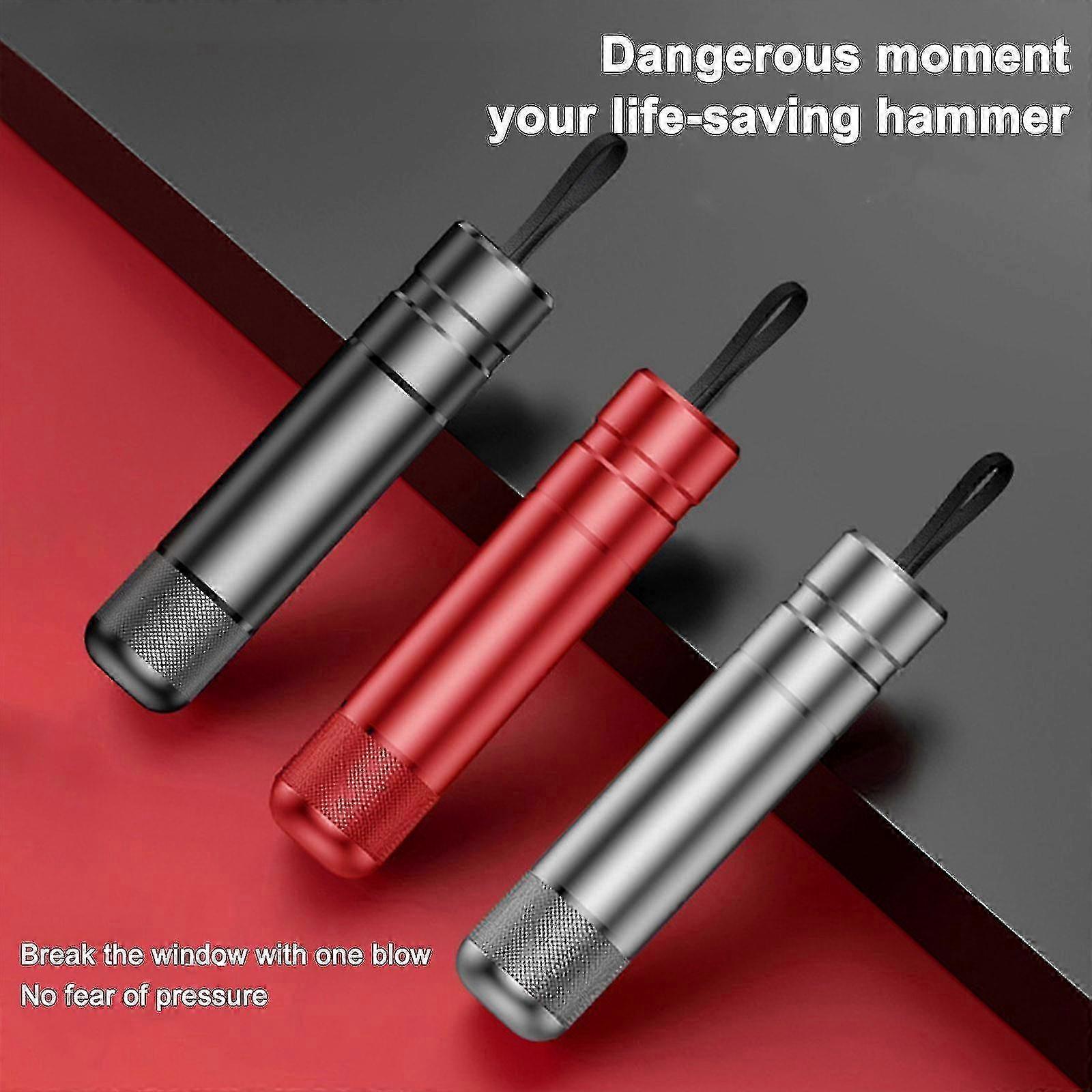 Safehammer Glass ledgeman Car Safety Hammer Safe Emergency 2-in-1 Window Seat Belt Cutter