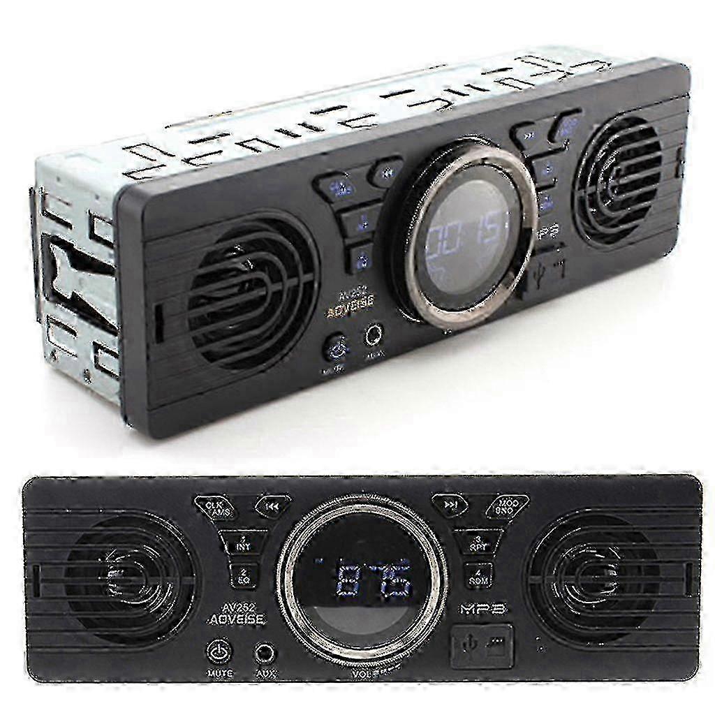Universal Digital Autoradio with Bluetooth & AUX Input for Vehicles