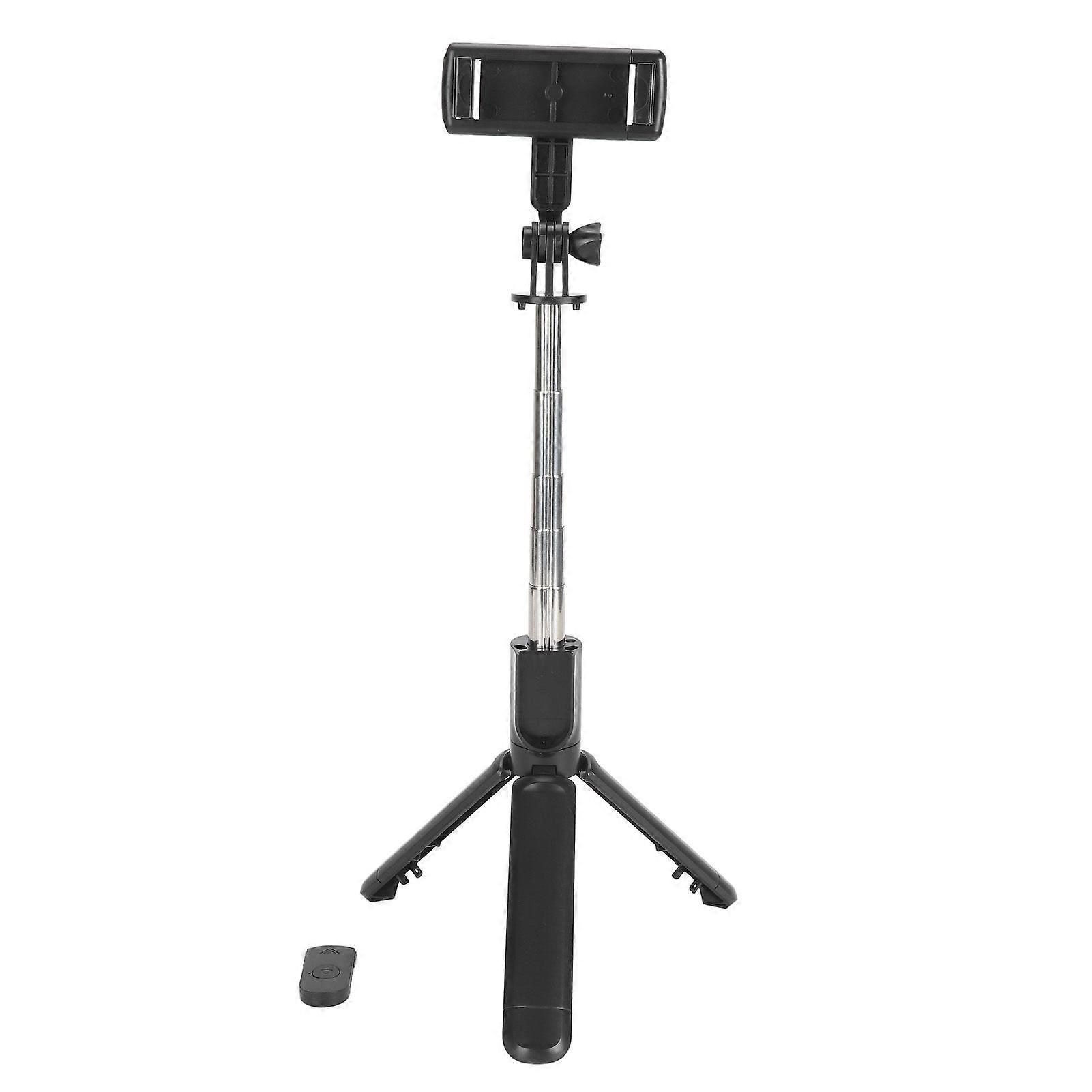 70CM Extendable Selfie Stick Tripod Extendable Cell Phone Tripod Stand Compatible for IOS for Android Phone Support Horizontal Vertical Shooting