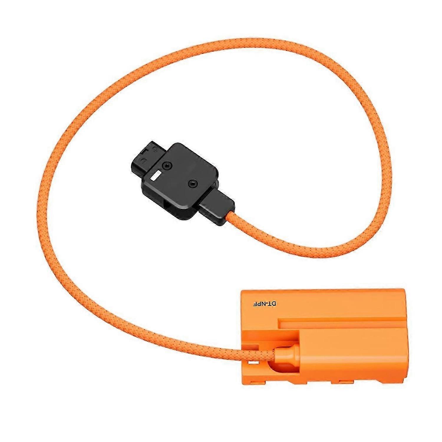 DT-NPF D-Tap to NPF Dummy Battery Cable for NP-F970 F960 F950 F770 F750 F570 F550 Battery External P