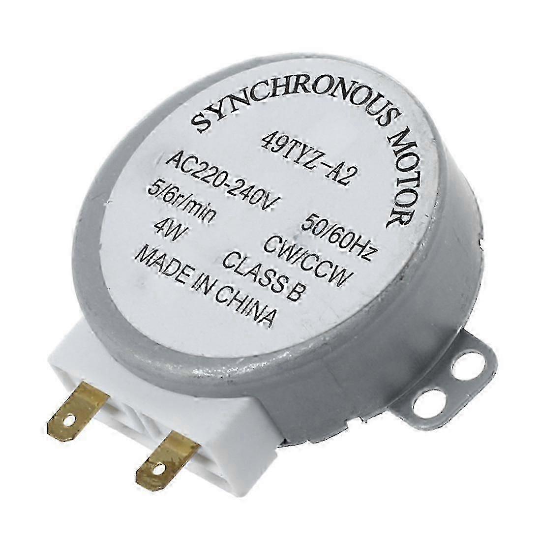 Suitable for 220-240V 50/60Hz 5/6RPM 4W Turntable Synchronous Motor for Mini Oven-JC