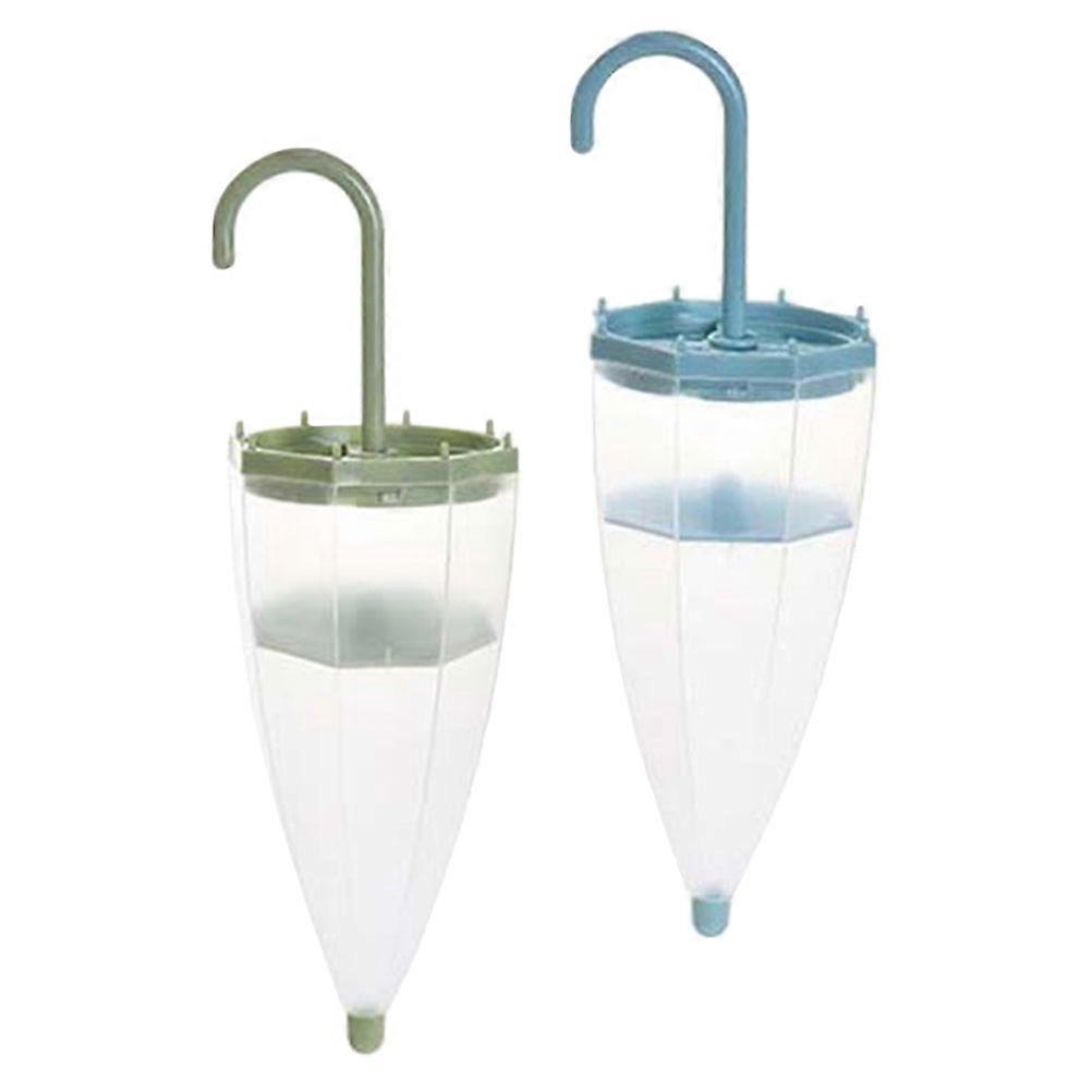 Reusable Moisture Absorbers 2Pcs Umbrella Shape Hanging Design Closet Dehumidifiers For Dehumidification