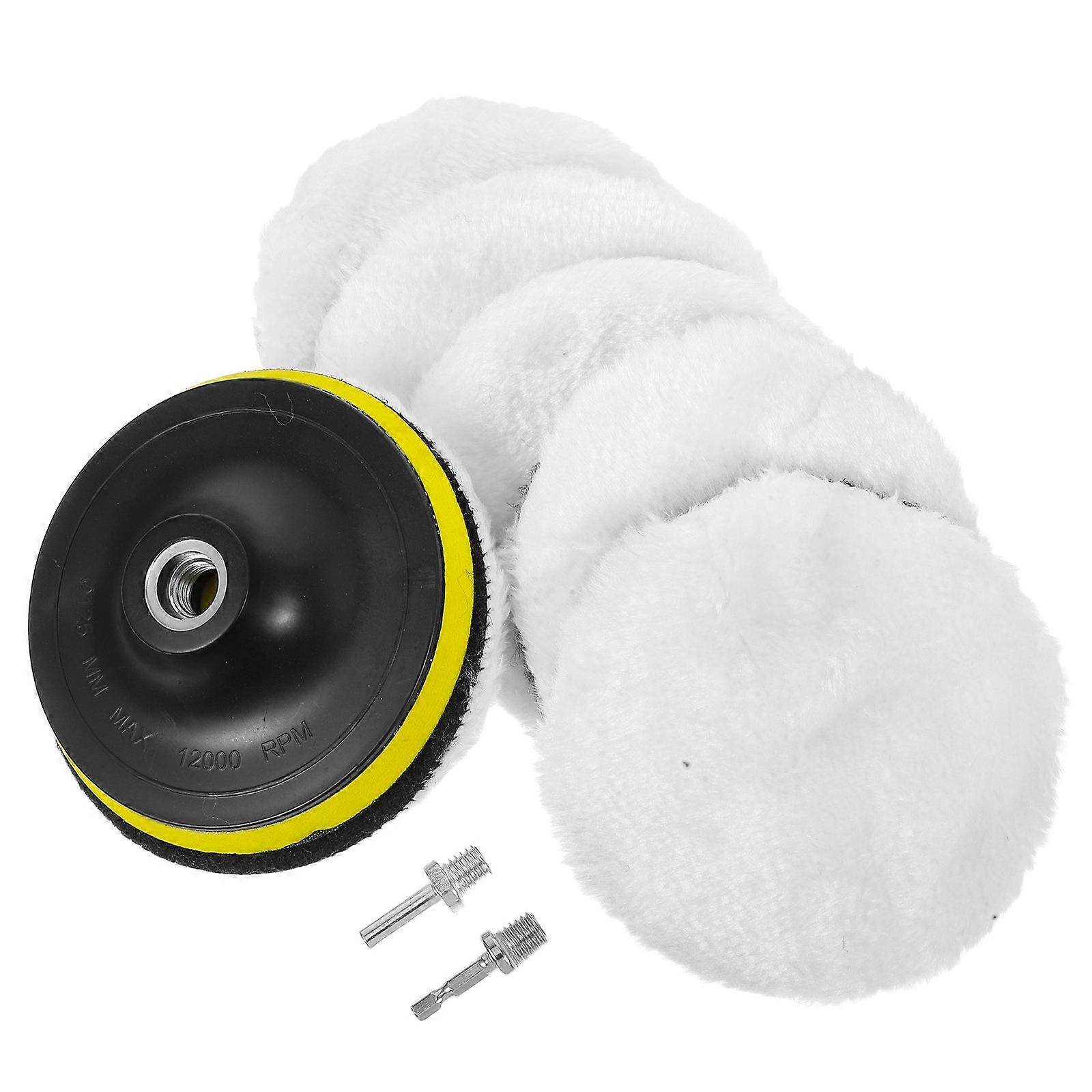 Wool Wheel Casting Disc Wool Buffing Wheels For Surface Polishing Professionals 12.30X12.30X4.00CM 1 Set