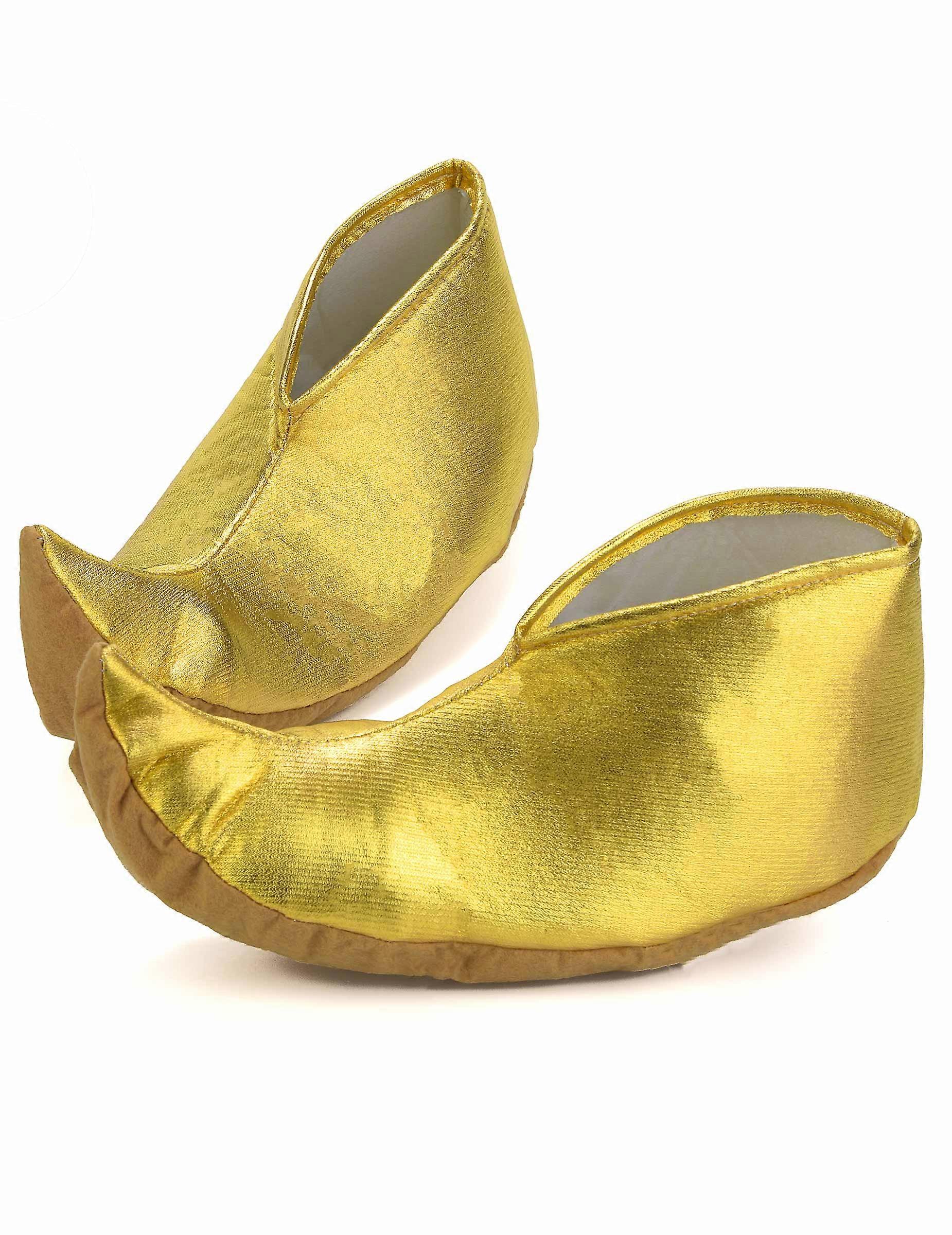 Golden sultan shoes