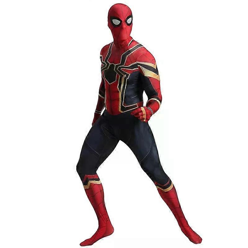 Spider-Man Adult Costume Bodysuit Superhero Spandex Full Body Suit for Cosplay Halloween