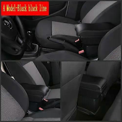 Apply Arm Rest For Skoda Fabia Roomster MK2 Armrest Box Center Console Central Store Content Storage with Cup Phone Holder USB