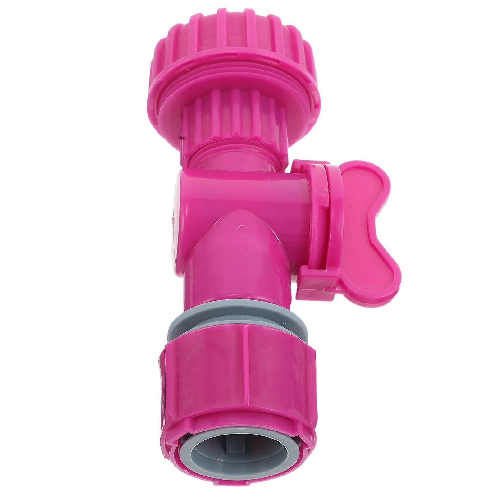 Durable Valve Splitter Dual Control Water Distributor with Quick Connect 5Pcs for Outdoor Use