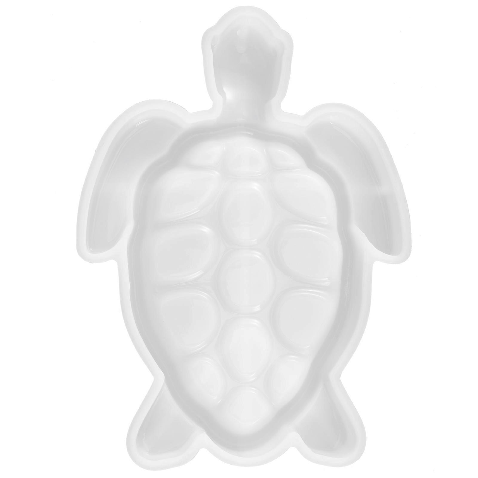 DIY Turtle Shape Silicone Mold Tray for Crafting 5Pcs Kit