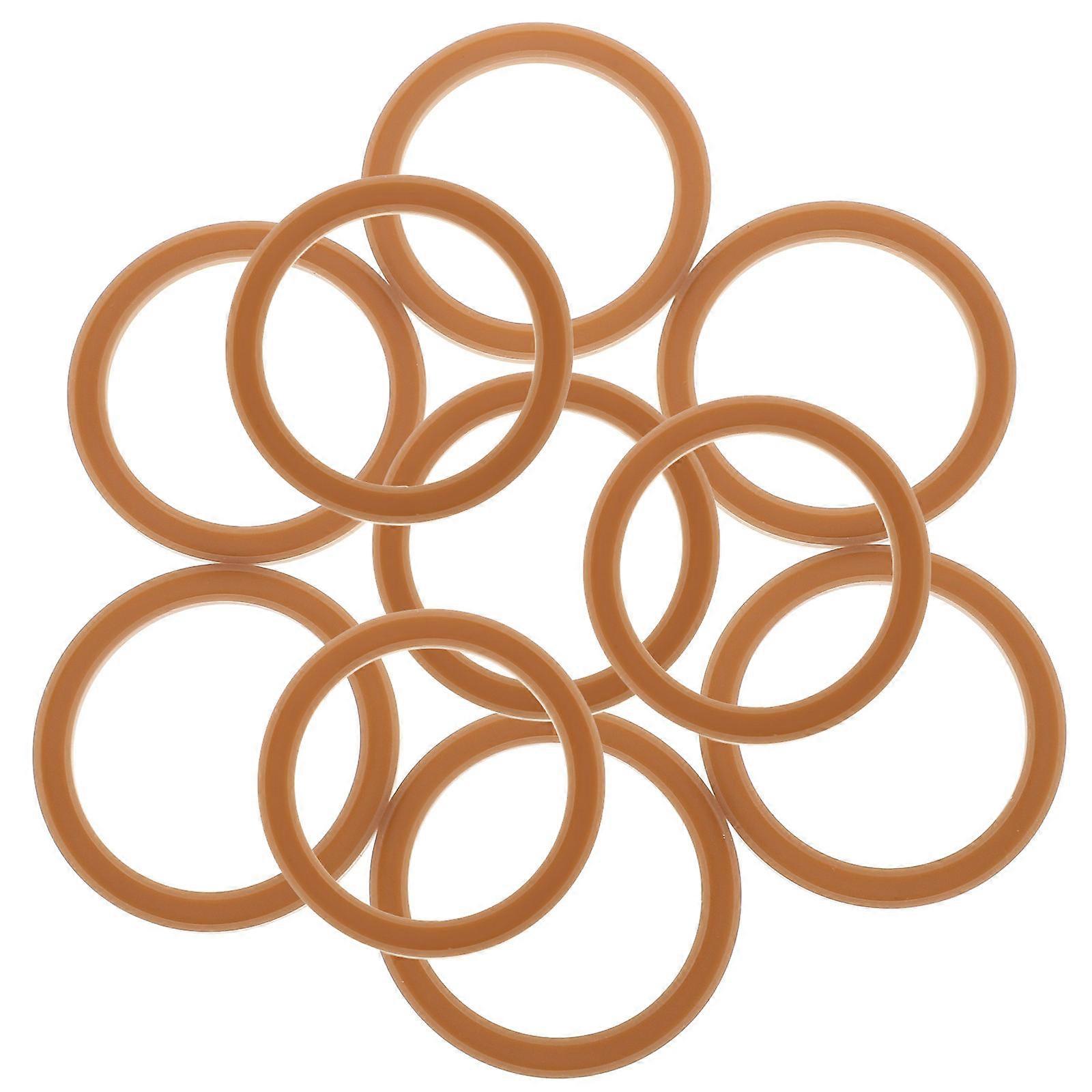 20Pcs Silicone Seal Ring for Bottle Lid Leakproof Replacement Grey