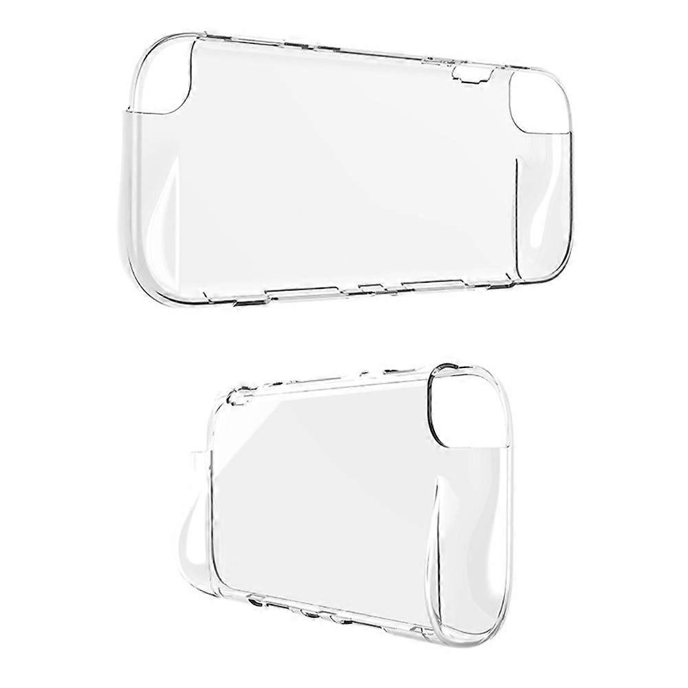 For Nintendo Switch 2 TPU Protective Case Clear Cover Game Console Shockproof Shell - Transparent