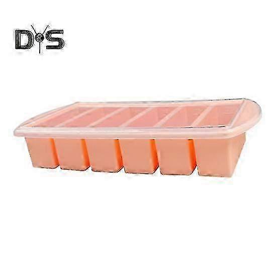 Silicone Soup Freezer Tray with Flexible Lid BPA-Free Leak-proof Versatile Freezing Molds for Soups Sauces And Complementary Food 2025