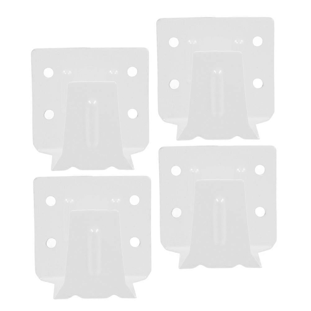 Replacement Brackets for Blinds Mini Metal Mounting Tools 16Pcs White Set
