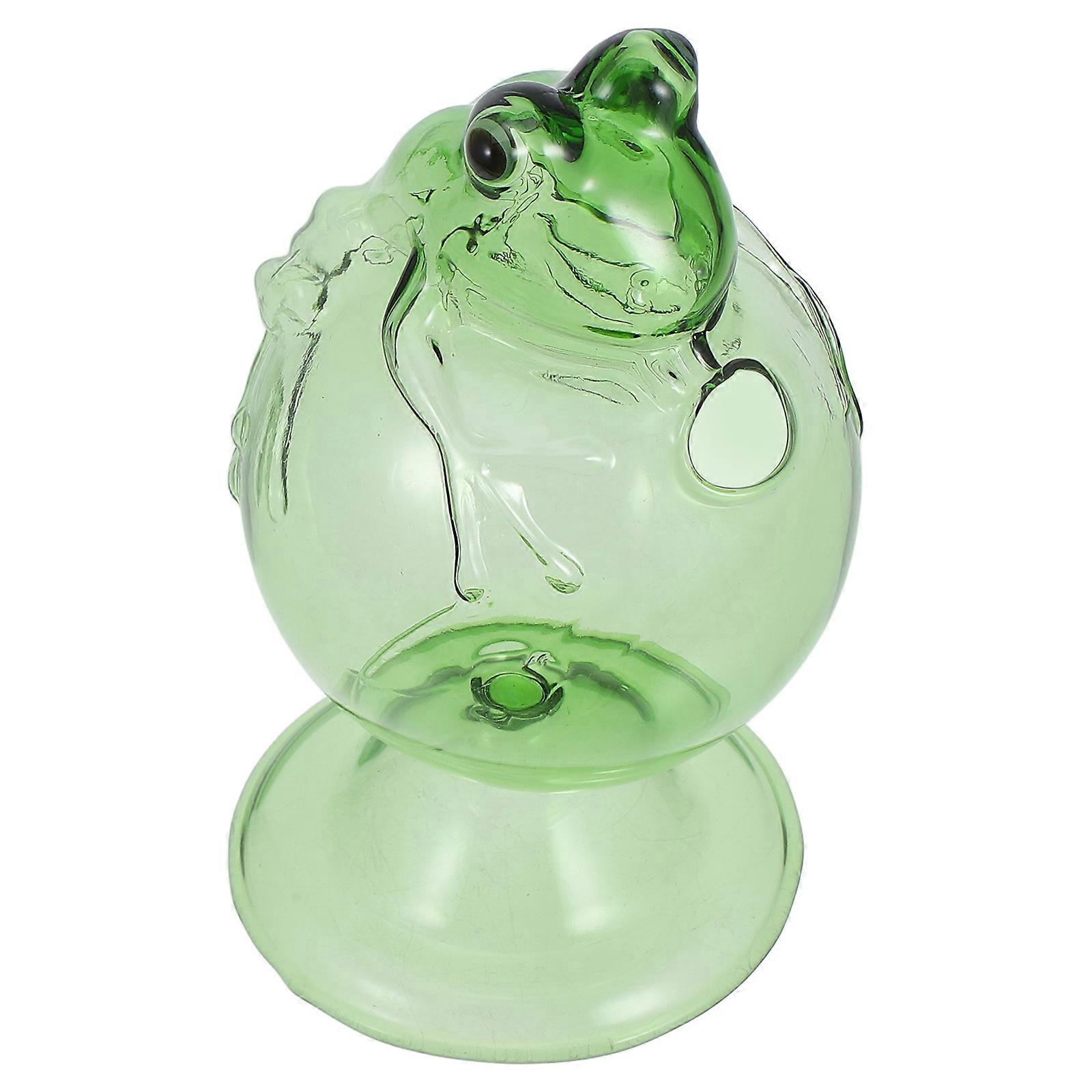 Funny Frog Glassware Cups for Drinking 5Pcs Green Creative Frog Tumblers