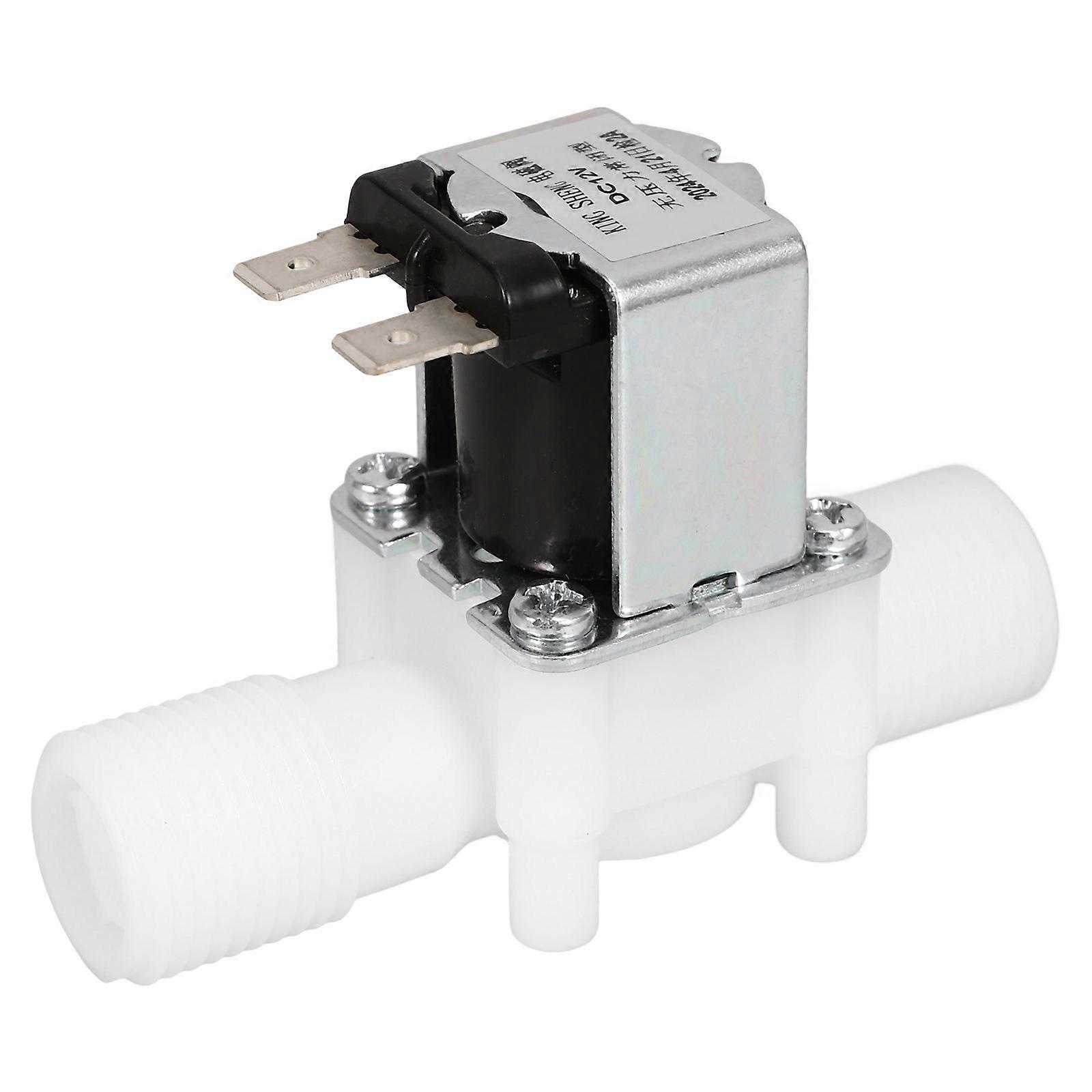 12V Solenoid Valve 3Pcs For Industrial Use External Thread Design Providing System Safety