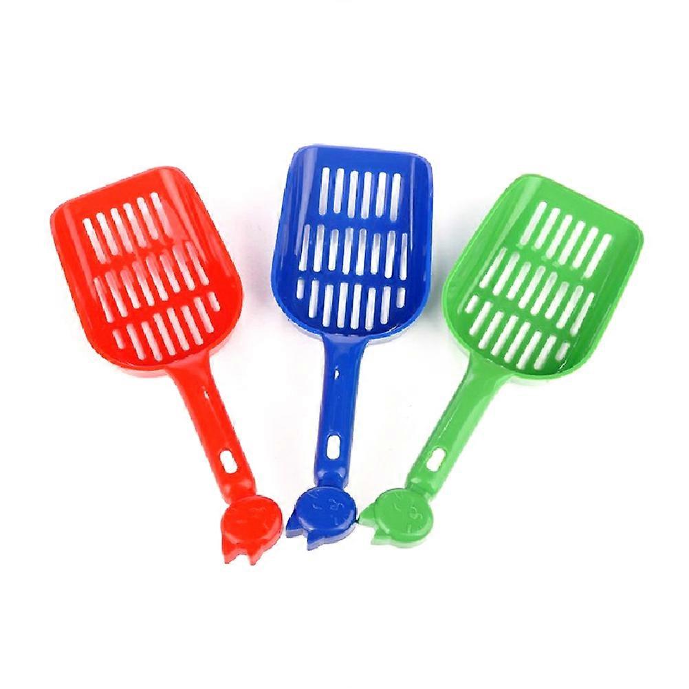 Pet Litter Scoop Plastic Box for Cleaning 9Pcs