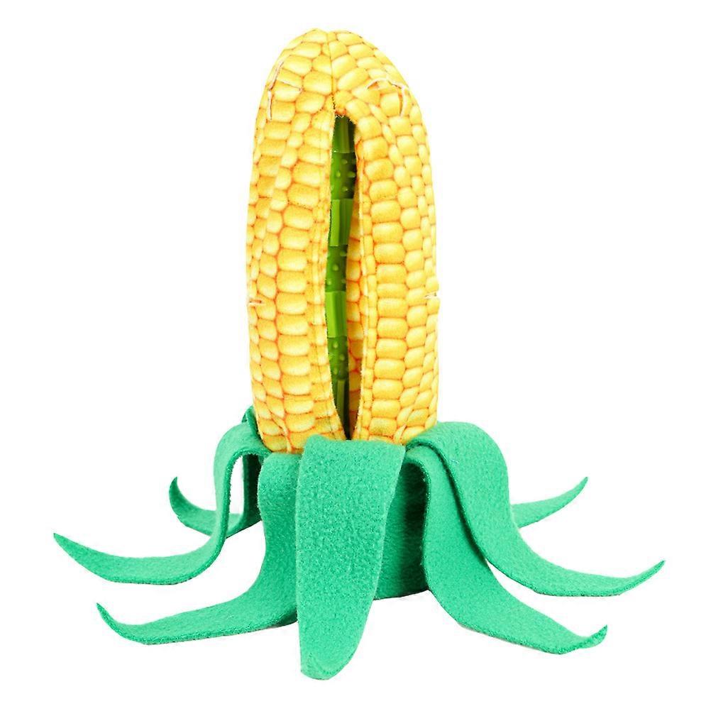 Pet Sniffing Toy For Dogs 2-in-1 Design Corn Shape Feeding Accessory Daily Use Colorful 1 Set