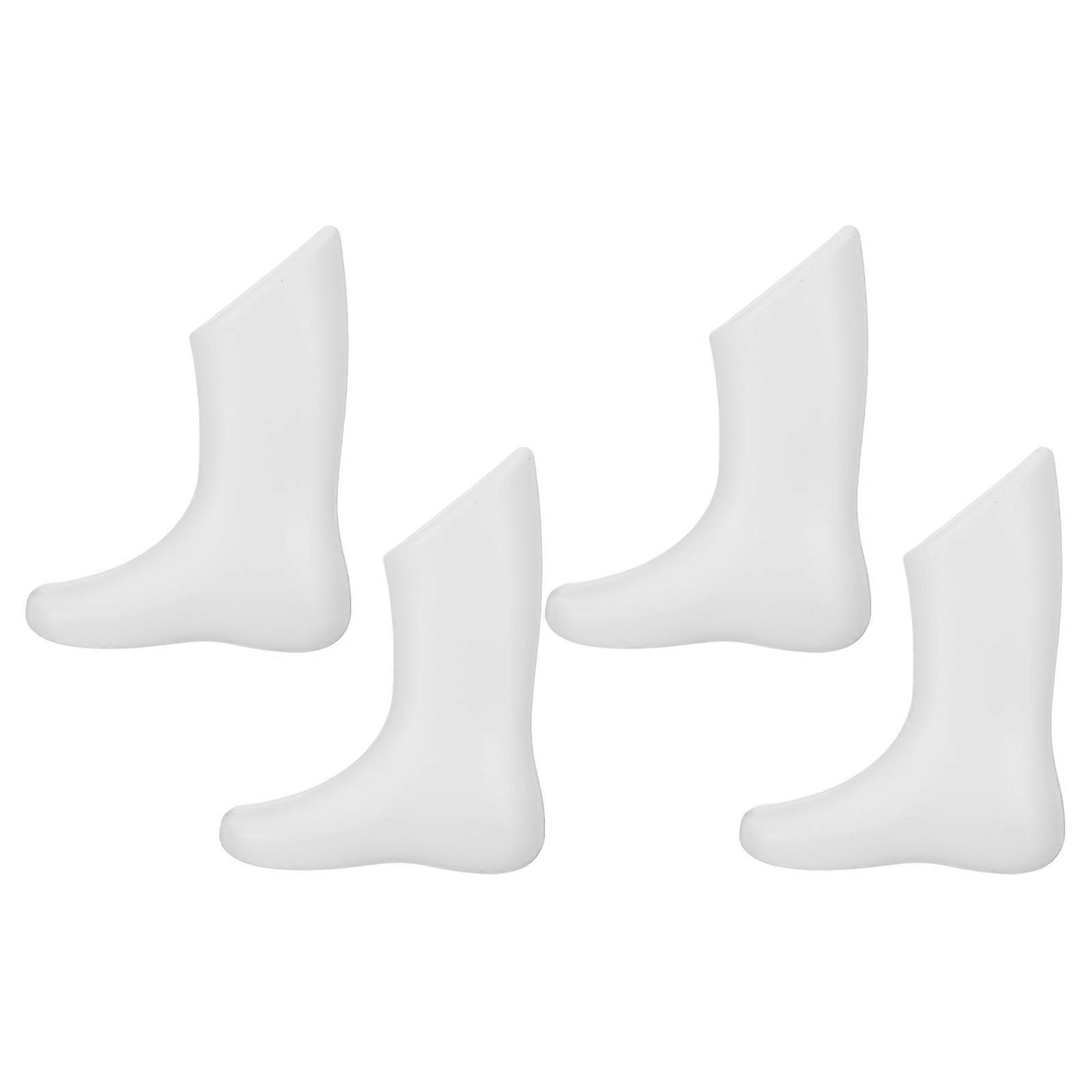Plastic Foot Mannequin for Store Sock Model Display 20Pcs Baby Socks