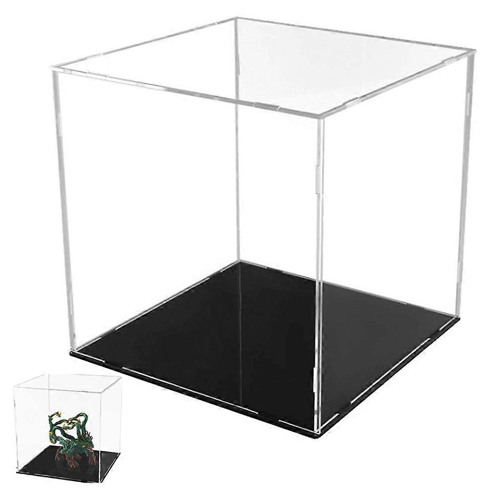 Transparent Acrylic Display Box for Storage 3Pcs Clear Protection Showcase