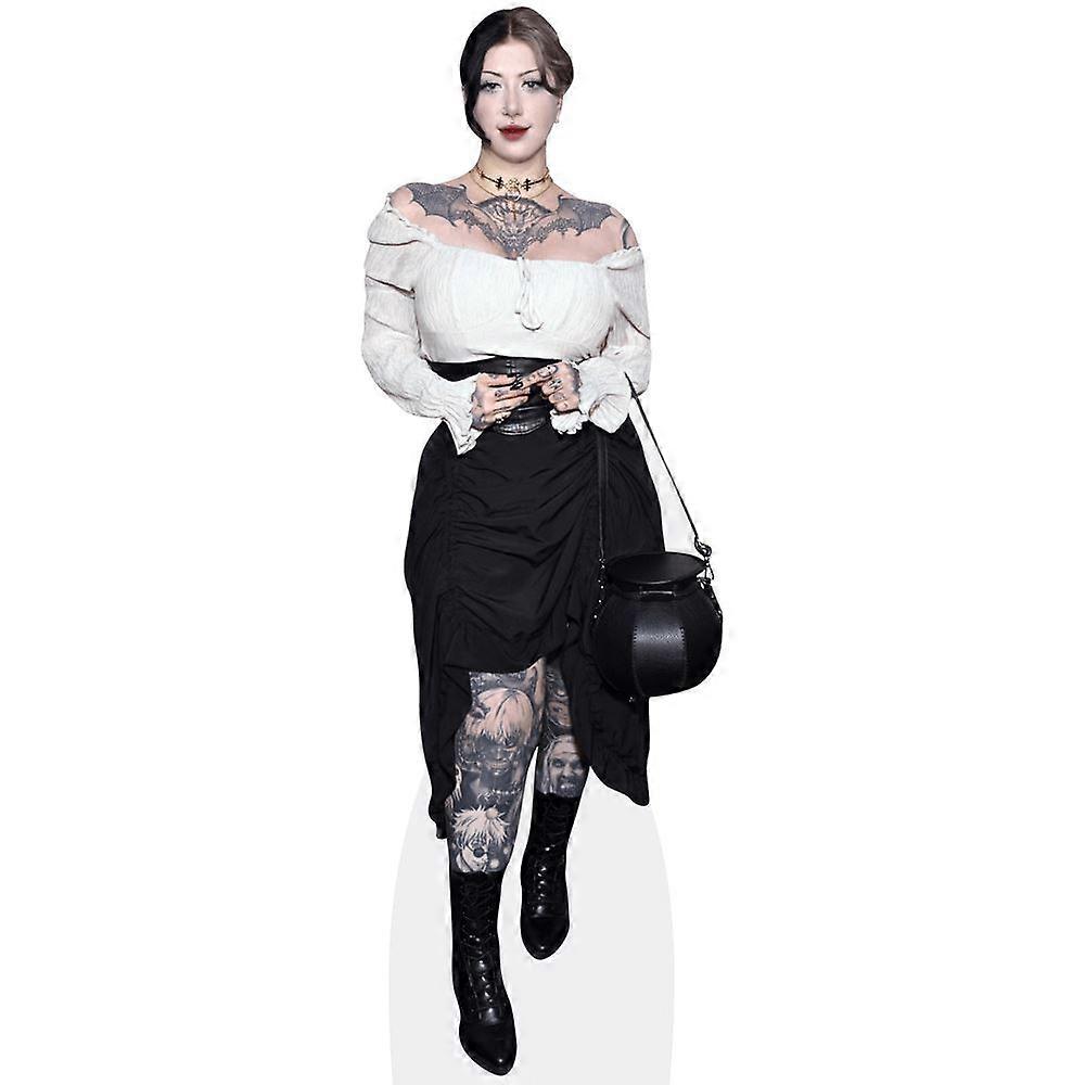 Dakota Alexandra (White Top) Cardboard Cutout (lifesize OR mini size). Standee. Stand Up.