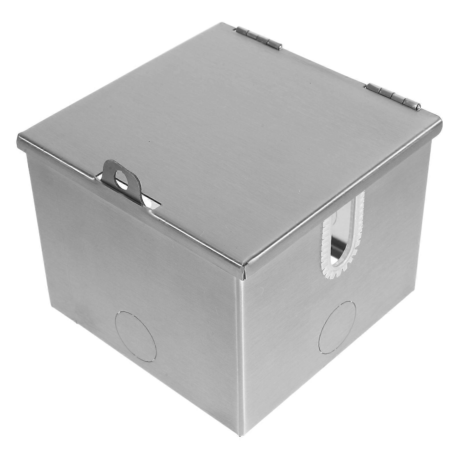 Outdoor Socket Box Waterproof with Heavy Duty Iron Protection 2Pcs Set