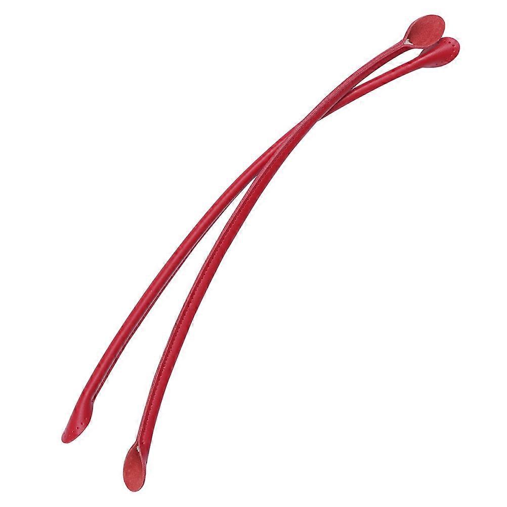 DIY Handbag Strap Replacement for Bag Use 1Pair Red Tote Strap