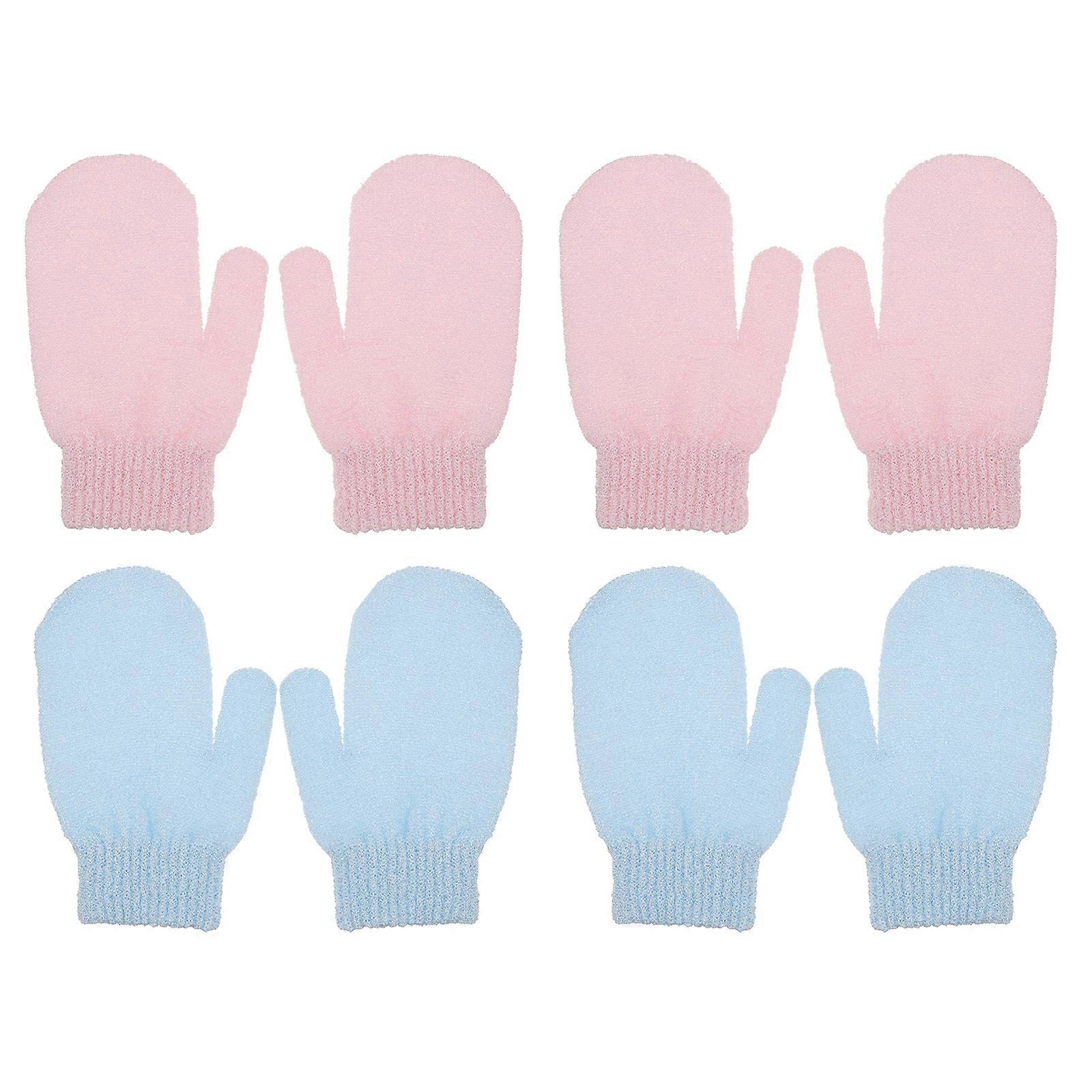Bath Exfoliating Gloves Thickened for Body Scrubbing 16Pcs Assorted Color