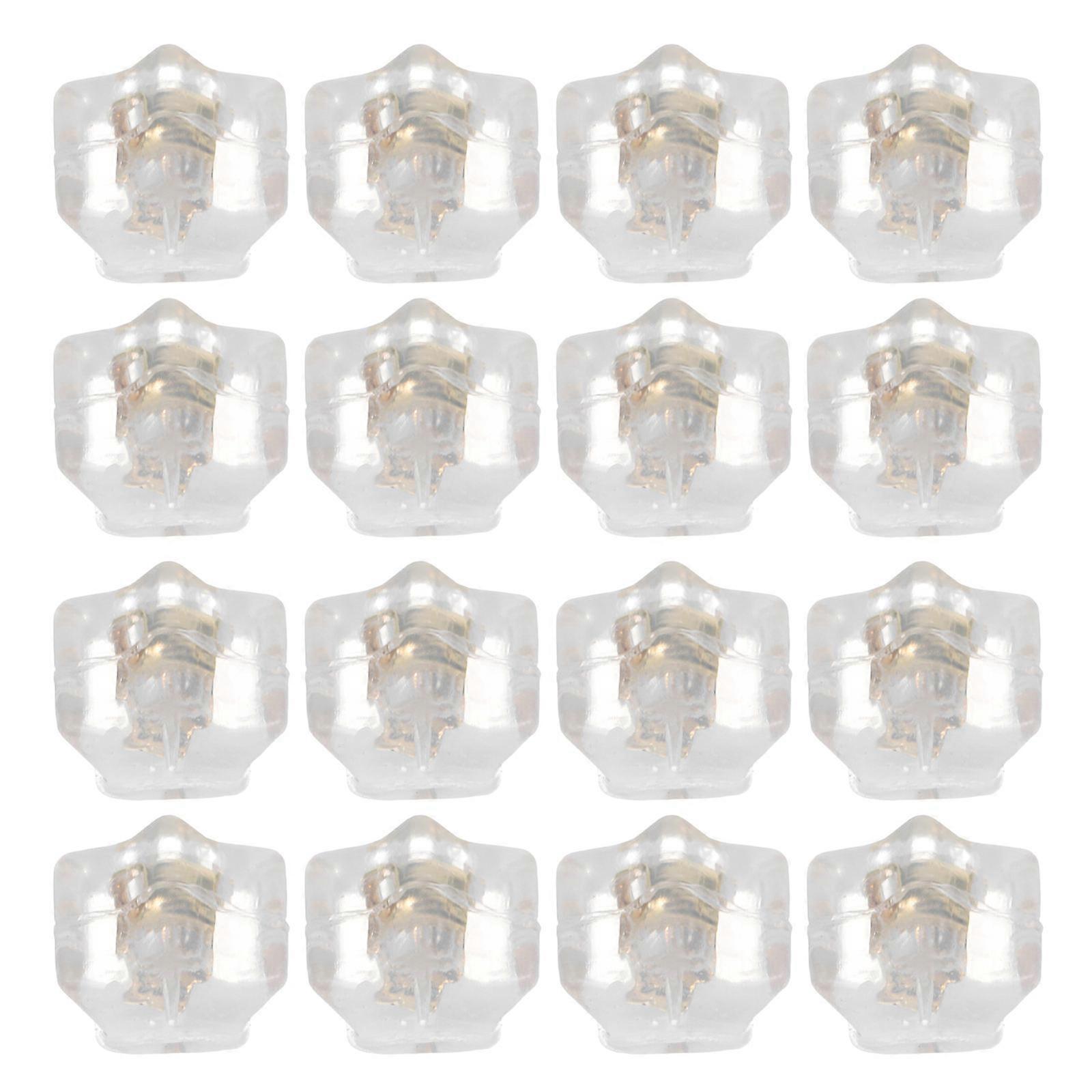 Star Style Silicone Earring Backs for Reliable 32Pcs Ear Stud Safety