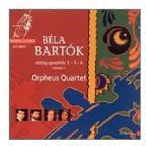 Orpheus String Quartet - Bartok: String Quartets, Vol. 1 (Nos. 1, 3 & 4) [CD]