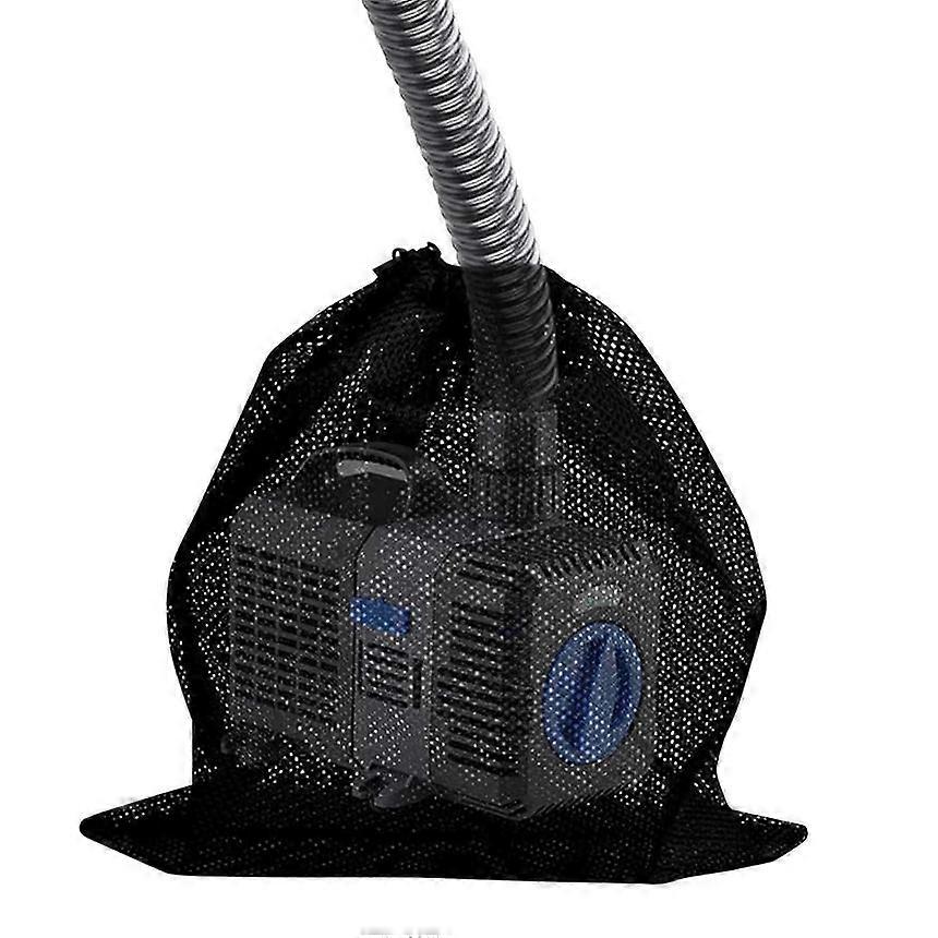 Pond Pump Filter Bag 45x45cm Mesh Drawstring Water Pump Accessories