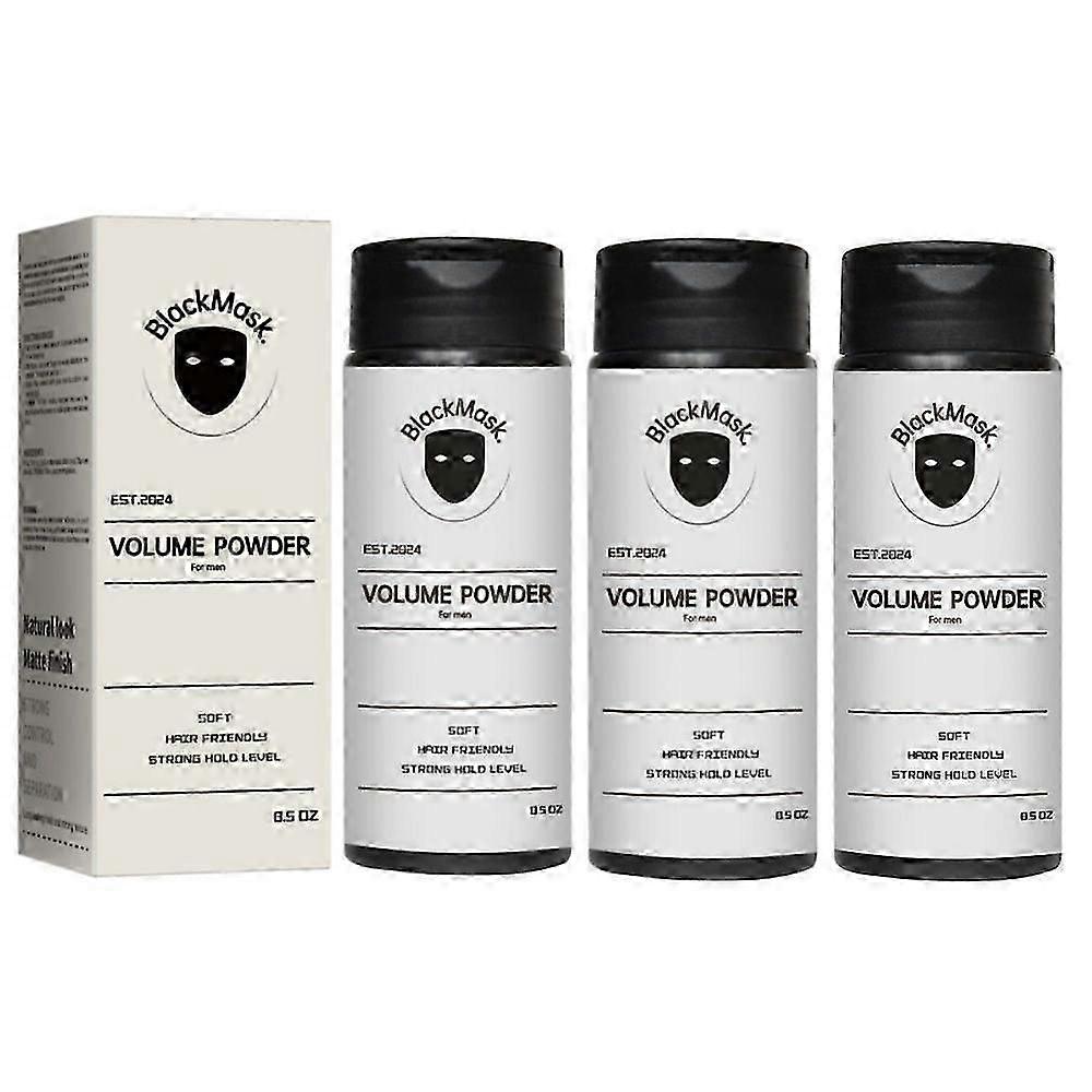 BlackMask Hair Styling Powder,Volume Powder Instantly Adds Texture & Volume 40g - FKB