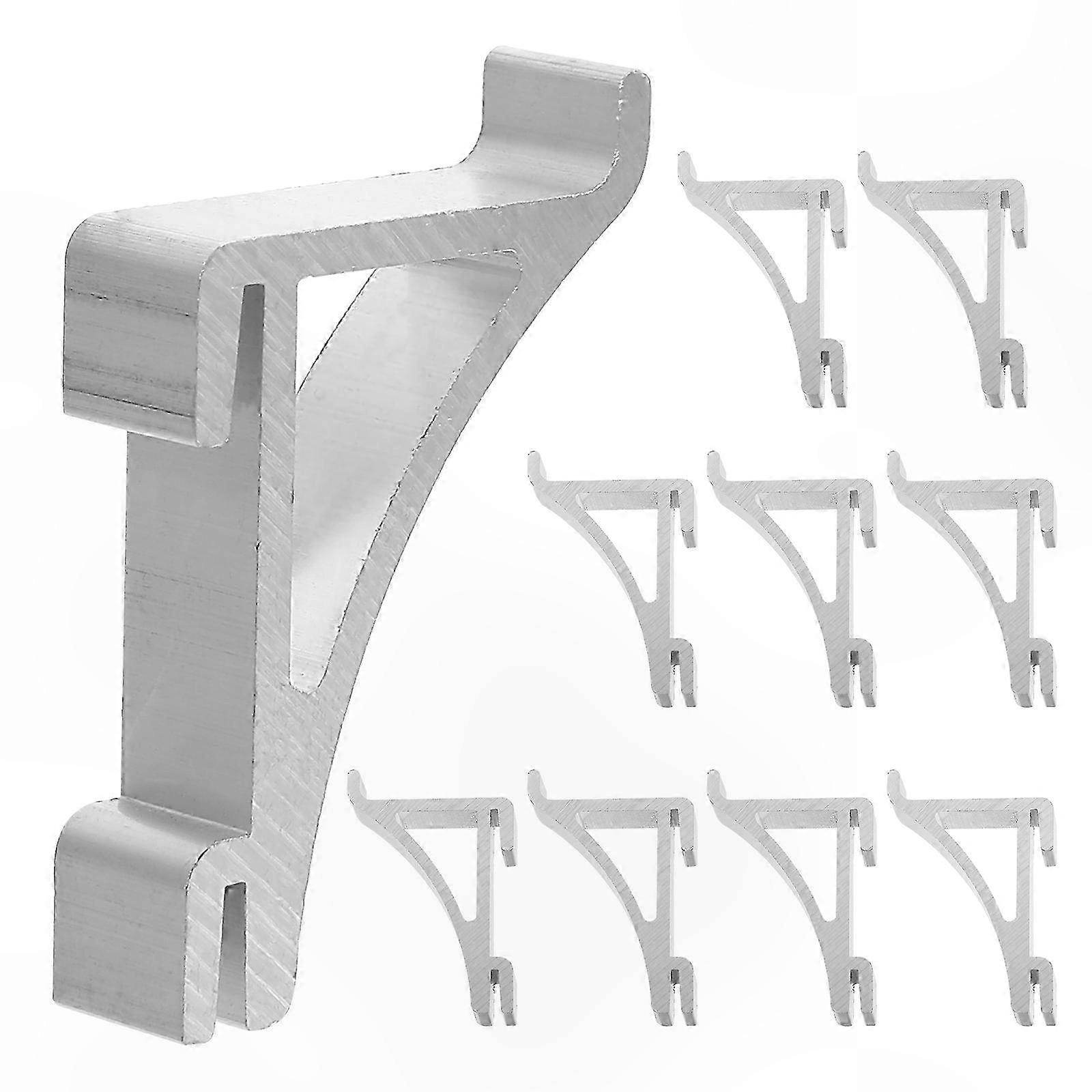 10 Pack Freezer Shelf Clips for Cooler Storage Organization