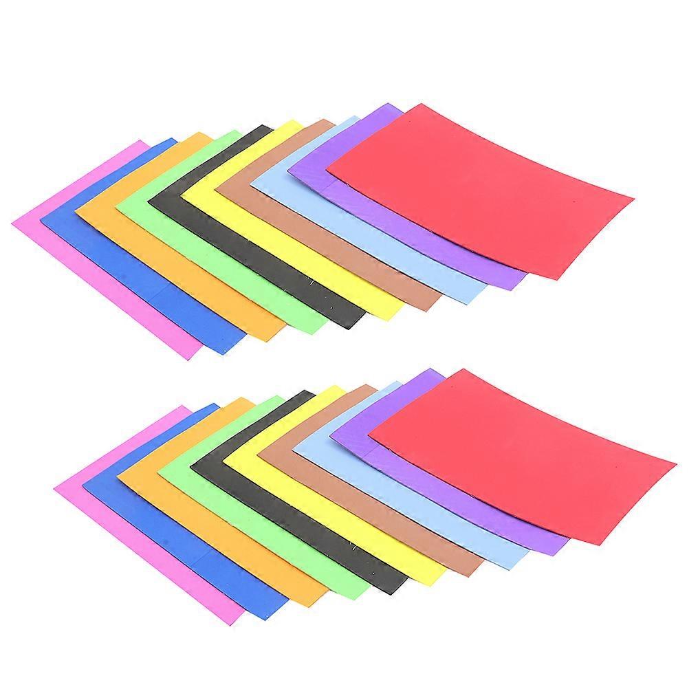 Colored Foam Paper Craft Sheets for Decoration 40 Sheets A4 Self-Adhesive Eva