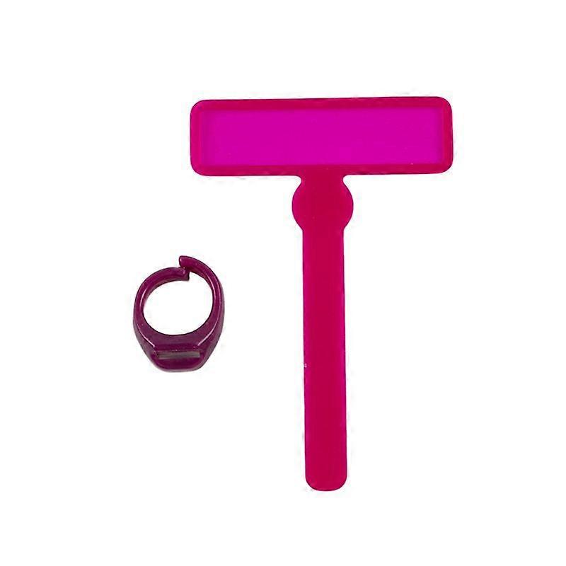 Dyslexia Tools for Kids,  Finger Guided Reading Strips with  Finger Rings, Highlight Reading Strips Bookmarks for Reading Highli