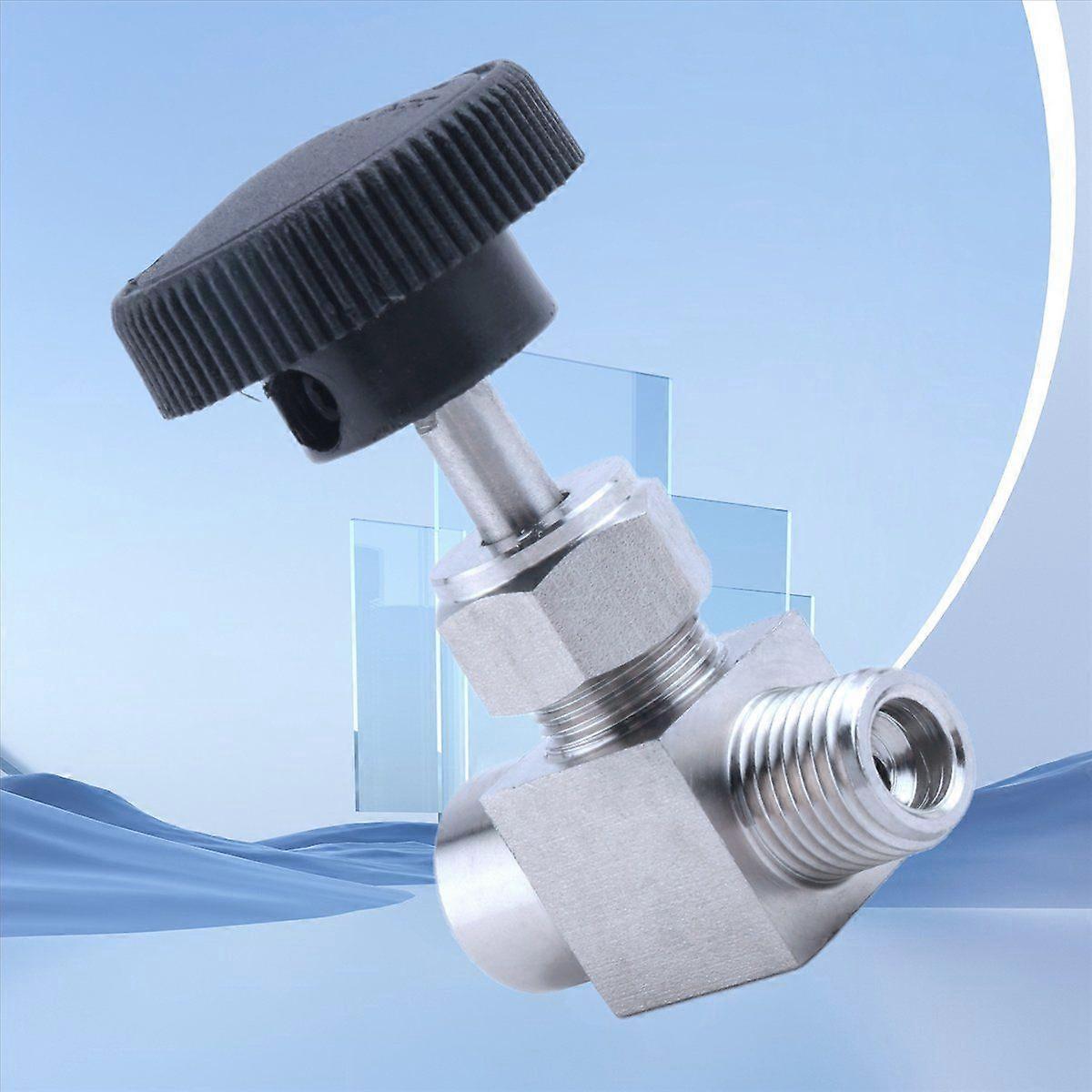Needle Valve Adjustable 1/4 inch Male to Female Thread Flow Control