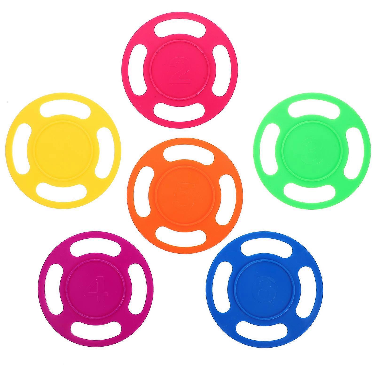 Swimming Grab Toys Diving Ring for Kids Use 1Set Assorted Color Plastic Toy