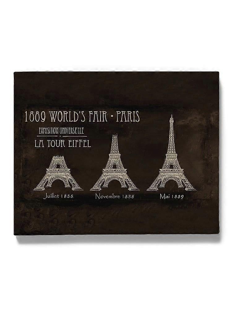 Exposição La Tour Eiffel Wrapped Canvas -Ethan Harper Designs,-ouyac344
