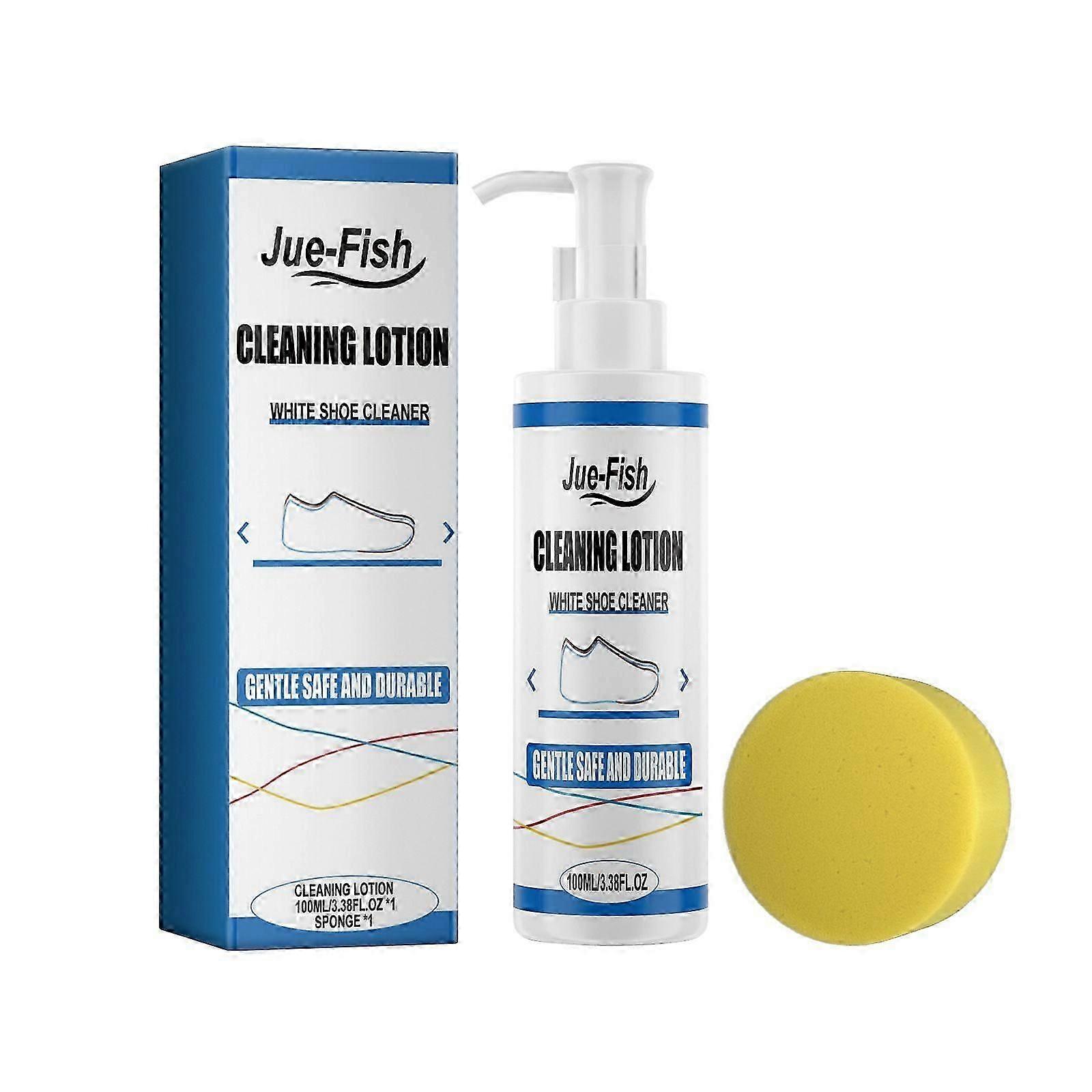 Chaussures blanches Nettoyage Chaussures blanches Décontamination Éclaircissant Blanc Nettoyage Agent de nettoyage jaune multifonctionnel