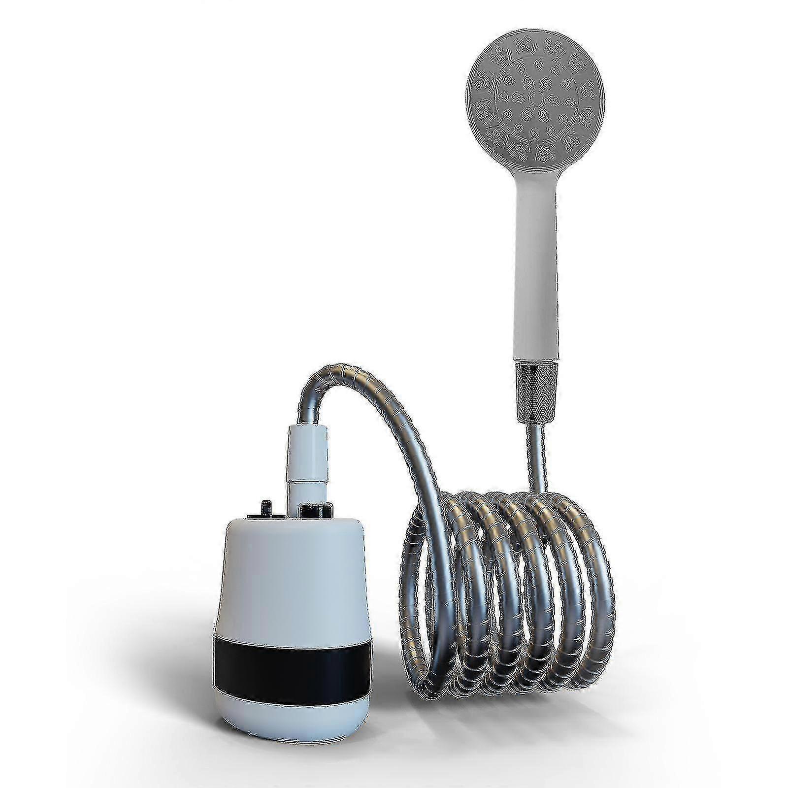 Battery Powered Portable Shower for Camping with Adjustable Spray