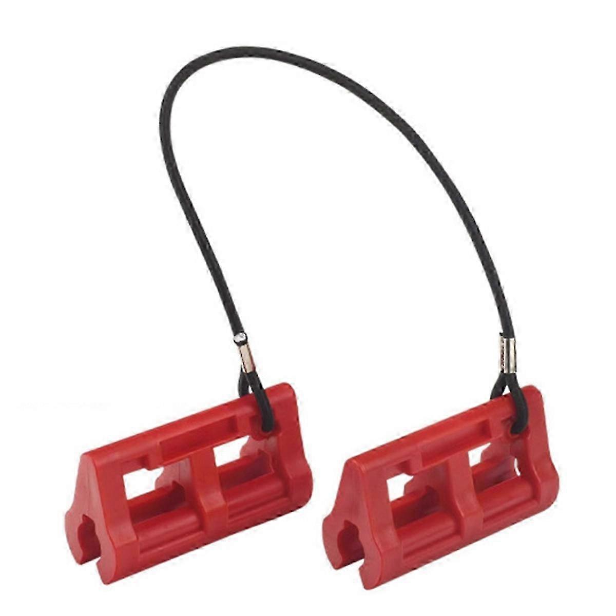 Boat trailer steering lock for hydraulic outboard motors, durable