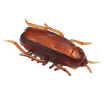 Electronic Roach Toy Plastic Battery Powered Vibrating Funny High Simulation False Cockroach Toy