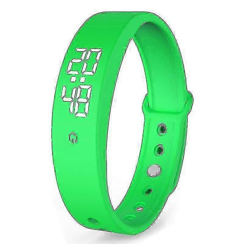 Smart Bracelet Vibrating Alarm Clock Step Counting Rechargeable Bracelet