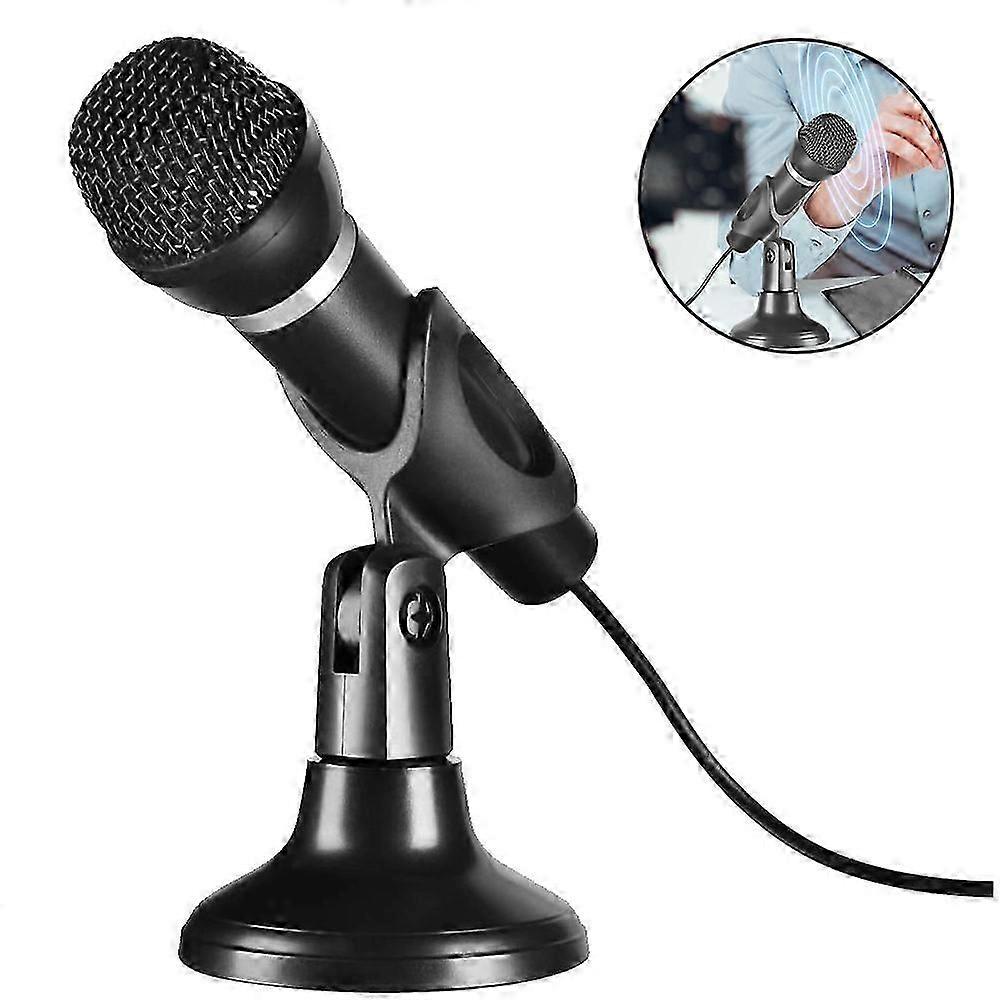 voice USB Microphone Condenser Computer PC Mic for Recording Gaming Streaming