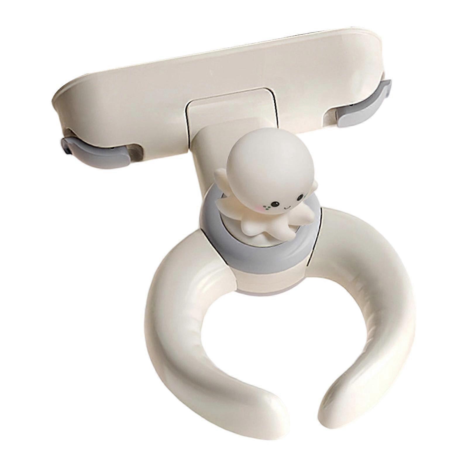 Bath Stand Smooth Handles Sounding Toy Multiple Drain Holes Adjustable with