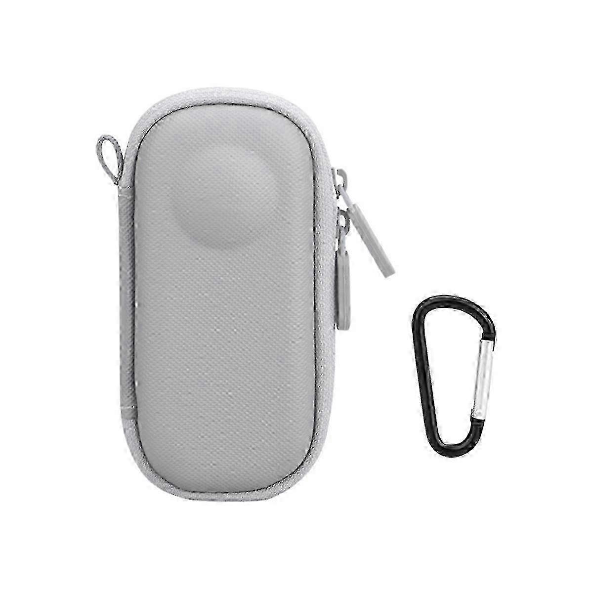 Hard Carrying Case for Action Camera, Mini Shell Box Protective Travel Bag, Gray