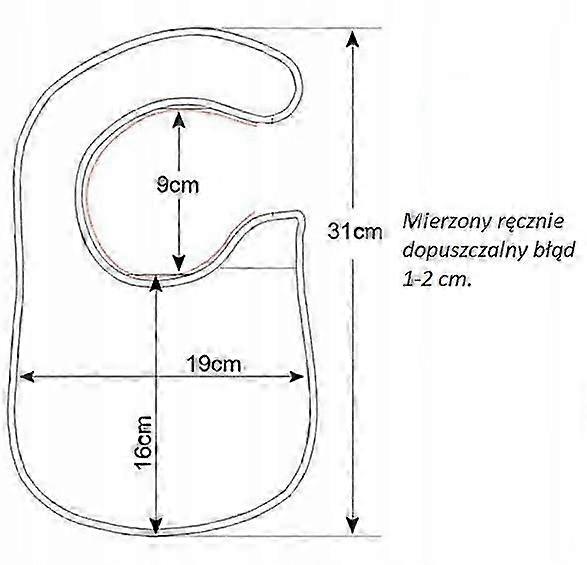 Multicolored Fabric Bib