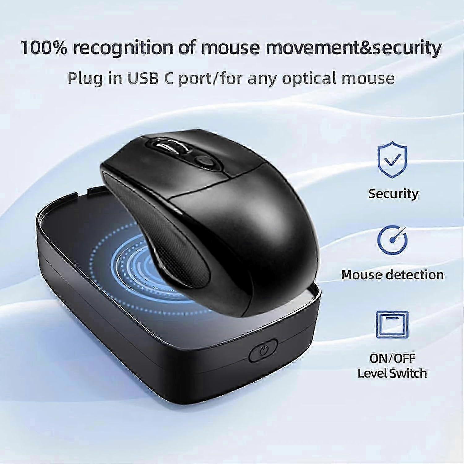 Mouse Jiggler, Mouse Mover Device, Mechanical Mouse Wiggler for Computer Laptop Awake Simulate Mouse Shaker Device 2025